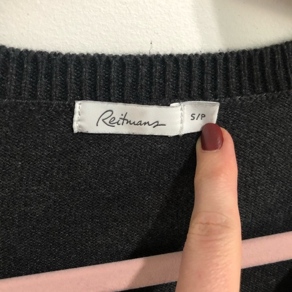 Reitmans charcoal Knit sweater - Picture 5 of 8